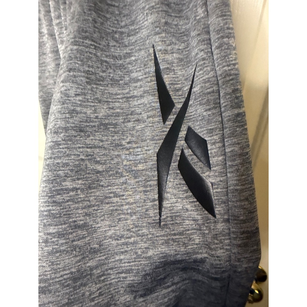 Reebok Boys Heather Grey Space Dye Athletic Jogger Sweatpants Size L 14/16 - Picture 2 of 4
